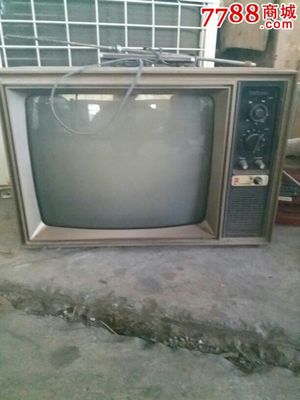 松下黑白電視機(jī) 二手舊貨市場中的時(shí)代印記